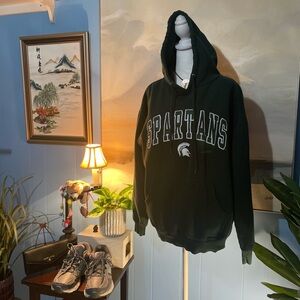 Varsity Spartans Forest Green Hoodie